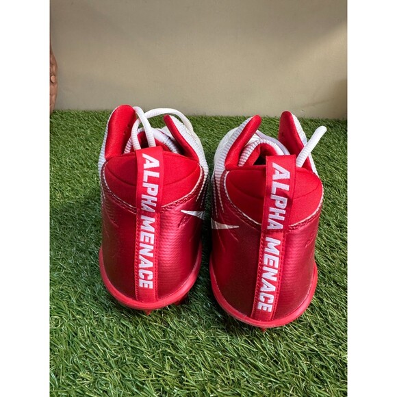 Nike Alpha Menace Pro Mid TD Red White Football Cleats PE Mens 13 871451-168 NEW main image 10